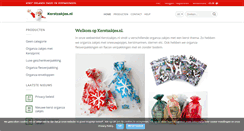 Desktop Screenshot of kerstzakjes.nl